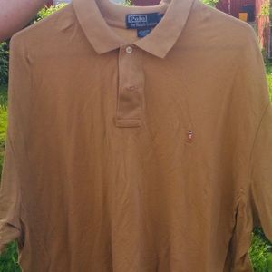 Tan Ralph Lauren Polo